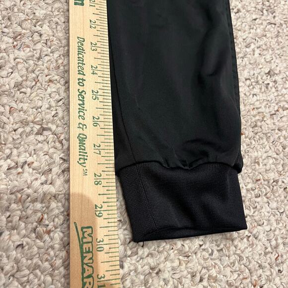 Adidas Men's Joggers Black Stripe Sz S Active Workout Track - Picture 3 of 6